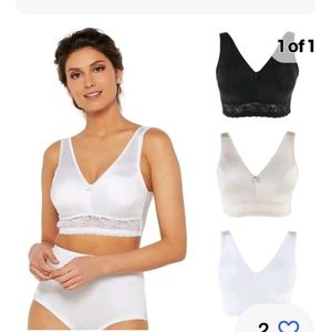 Rhonda Shear pinup bras 3pk New